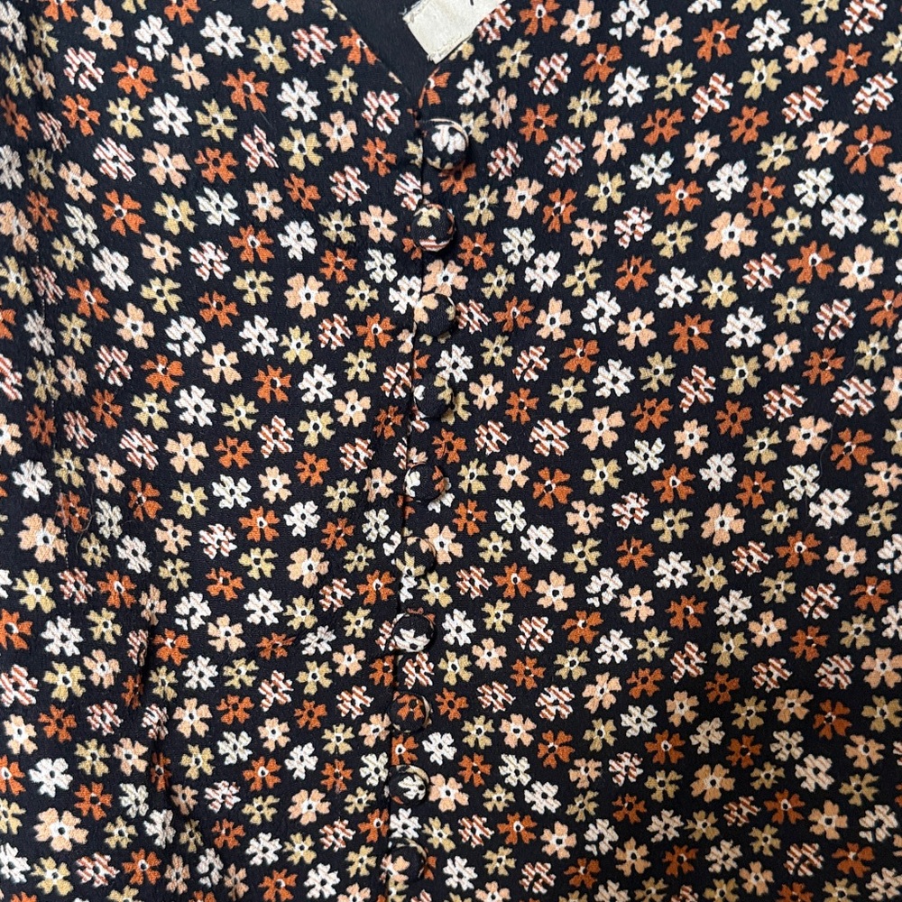 Madewell Black Floral Spaghetti Strap Camisole - Picture 8 of 10